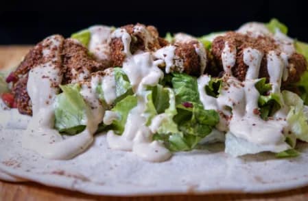 Nohut Falafel Humus 2