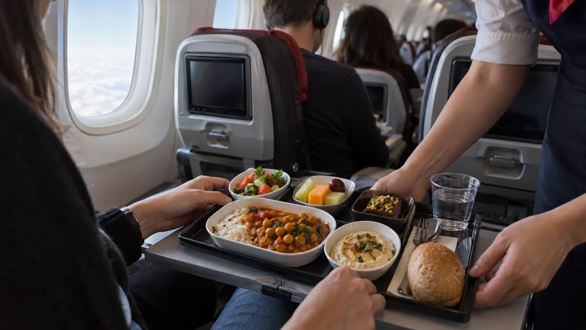 Flying Turkish Airlines as a Vegan: Meals, Options and Important Warnings ✈️🌱
