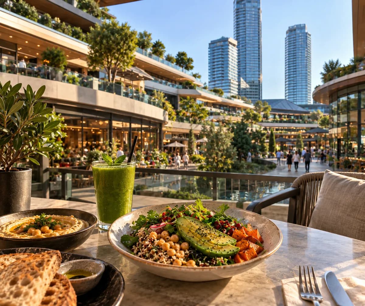 Where to Eat Vegan and Vegetarian at Zorlu Center 🌱