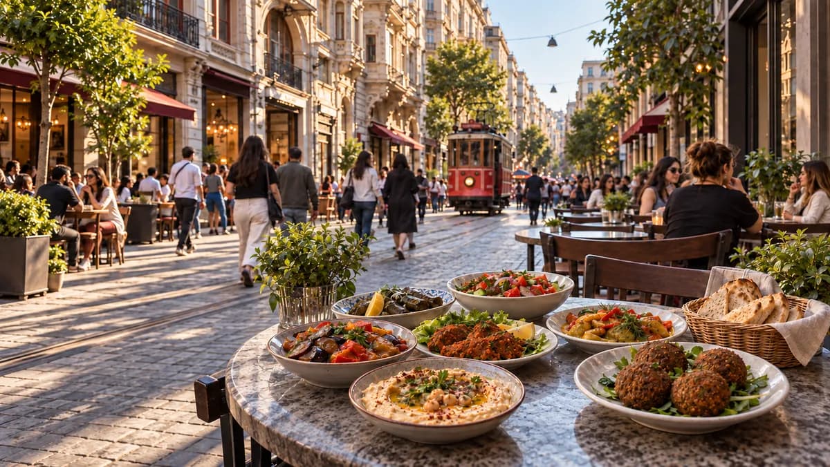 Vegan and Vegetarian Food Along İstiklal Avenue 🌿