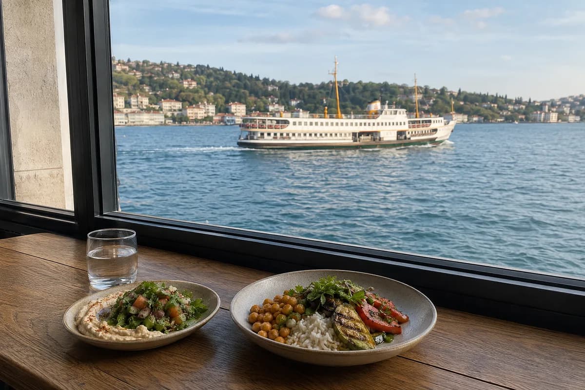 # Vegan-friendly Spots on the West Side of the Bosphorus: From Karaköy to Bebek