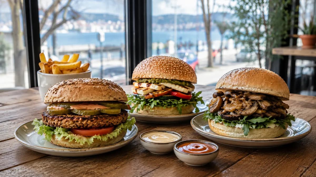 # Vegan and Vegetarian Burger Joints in Istanbul