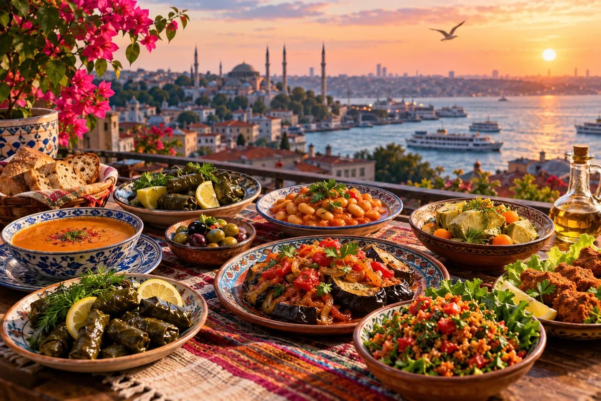 🌍 Istanbul’s Multicultural Kitchen: The Vegan and Vegetarian Heritage of Everyday Meals